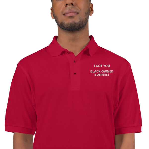 men's premium polo