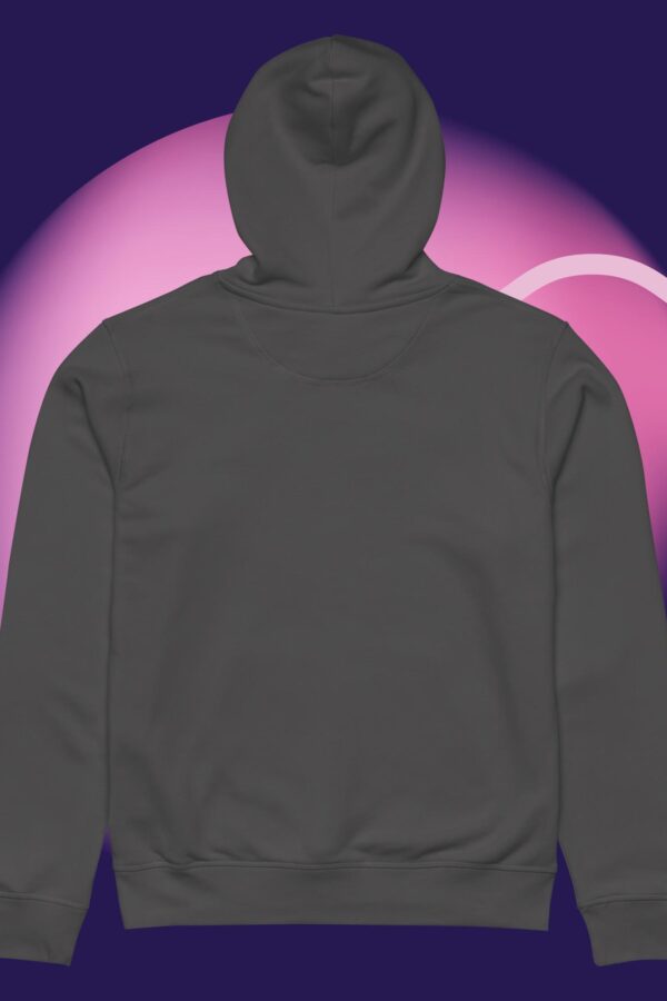 unisex organic mid weight hoodie