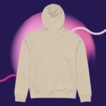 unisex organic mid weight hoodie